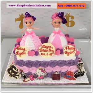 Bánh Sinh Nhật Công Chúa - BQ55